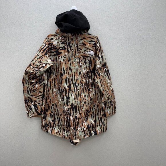 The North Face Verbier GTX Almond Butter Camo Winter Jacket Coat Womens XL NEW - Picture 10 of 12